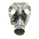 Gas Mask Metal Charm