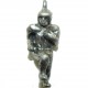 Football Player Pewter Charm