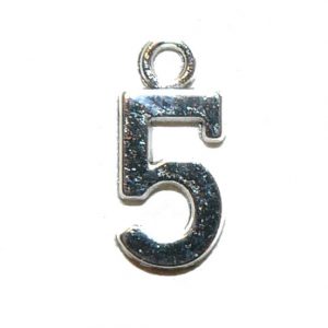 Variation #2793 of Silver Number Charm