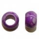 Purple Marble Acrylic Bead