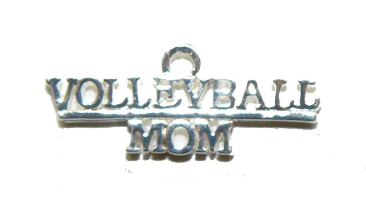 Volleyball Mom Charm