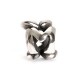 Letter Bead M, Silver