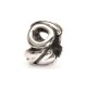 Letter Bead O, Silver