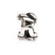 Letter Bead R, Silver
