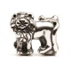 Lions Bead, Silver