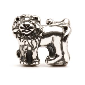 Trollbeads – Lions Bead, Silver – 11217
