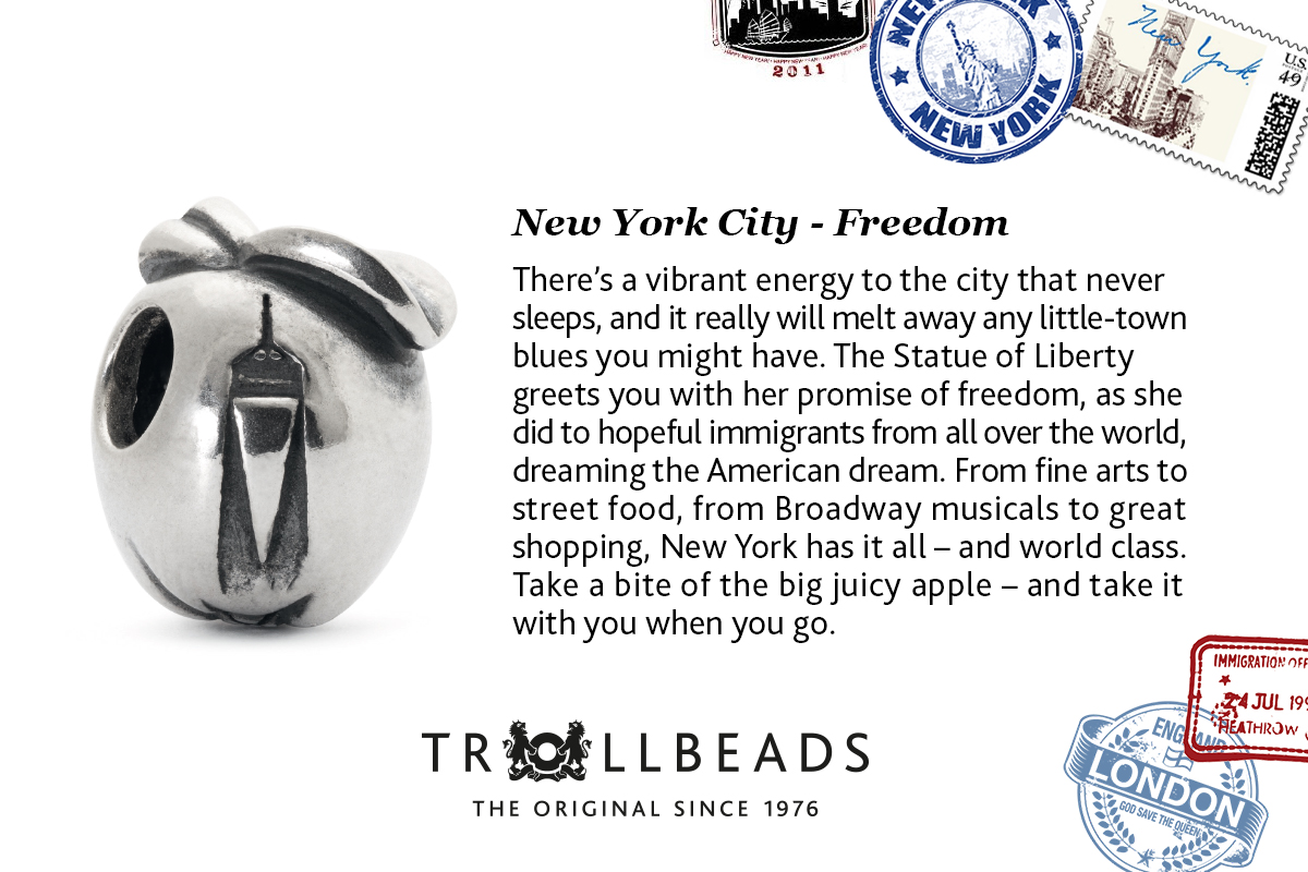 NewYork Trollbead City Bead