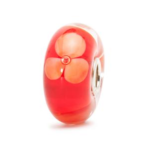Trollbeads – Peach Flower Bead – 61454