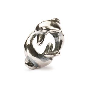 Trollbeads – Playing Dolphins Bead – 11170
