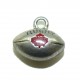 Canada Rugby Ball Pewter Charm