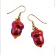 Copper Acorn Earrings