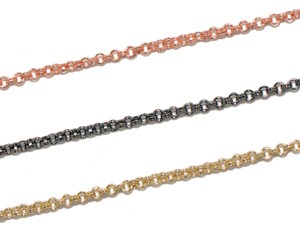 Delicate Double Rolo Chain 2mm -Jewelry Chain