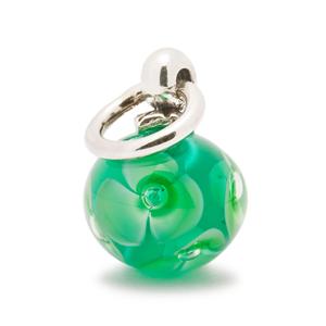 Trollbeads – Green Flower Tassel Bead – 61728