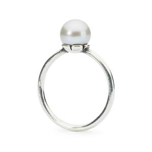 Trollbeads – Grey Pearl Ring – R5105