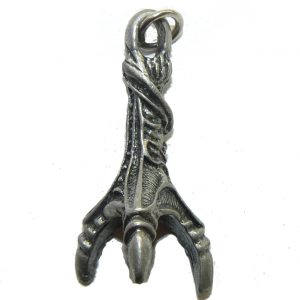 Large Claw – Pewter Charm