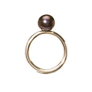 Trollbeads – Pearl Ring, Black – R5108