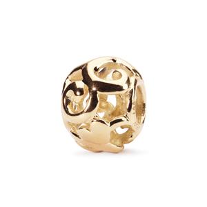 Trollbeads – First Signs Bead, Gold – 21828