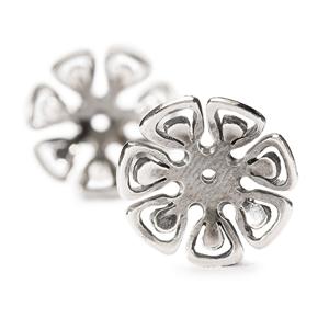 Trollbeads – Graphic Flower Earrings – 16206