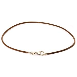 Trollbeads – Leather Necklace, Brown – L3101