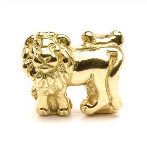 Lions Bead, Gold