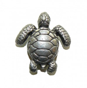 Sea Turtle - Pewter Bead