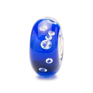 Trollbeads – The Diamond Bead, Blue – 81007