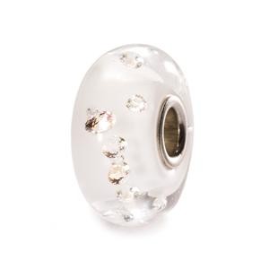 Trollbeads – The Diamond Bead, White – 81001