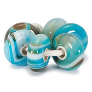 Trollbeads – Turquoise Striped Agate Kit – 80606