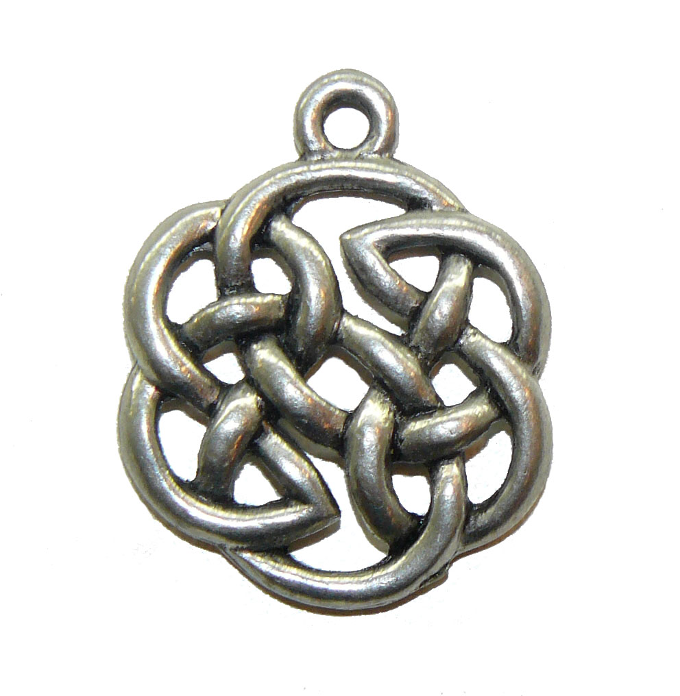Celtic Circle Knot - Pewter Charm
