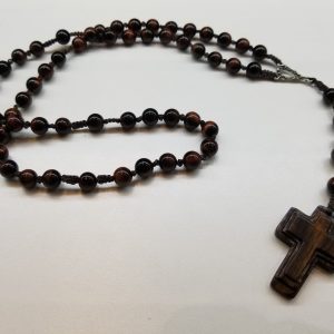 Red Tigers Eye Rosary