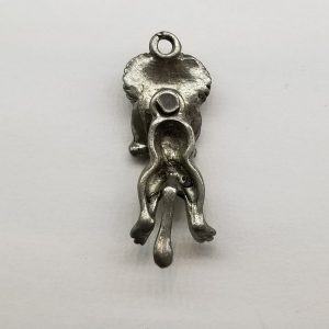 Lion with Swivel Head – Pewter Charm