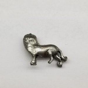 Lion Bead – Pewter Charm
