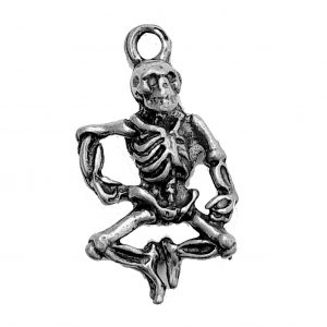 Dancing Skeleton – Pewter Charm