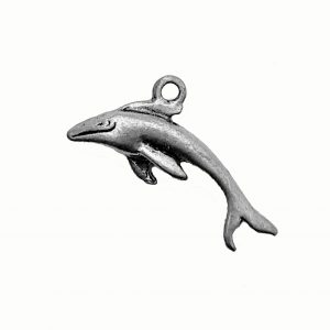 Happy Whale – Pewter Charm