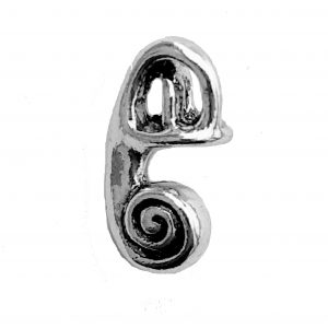 Inner Ear Canal – Pewter Charm