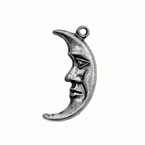 Moon Crescent – Pewter Charm