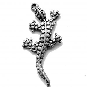 Spotted Gecko – Pewter Charm