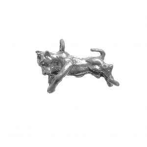 Strong Bull – Pewter Charm