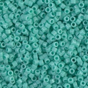 Miyuki Delica Bead – Opaque Sea Opal – Size 11/0 – DB-1136 – 10 Gram Bag