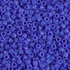 Miyuki Delica Bead – Opaque Cyan Blue – Size 11/0 – DB-1138 – 10 Gram Bag