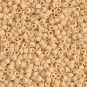 Miyuki Delica Bead – Matte Opaque Pear – Size 11/0 – DB-1581 – 10 Gram Bag