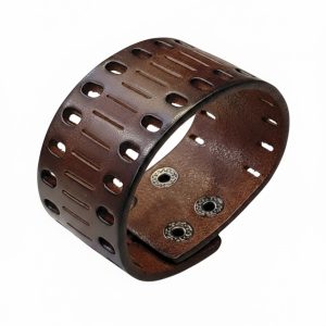 Leather Bracelet – Brown Tread Lightly
