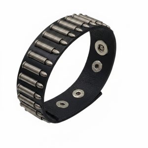 Leather Bracelet – Bullet Row