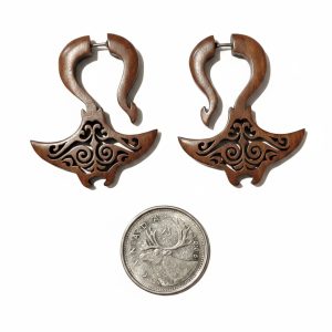 Fake Stretchers – Sting Ray In Light Wood