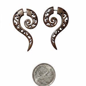 Fake Stretchers – Swirl Drop In Dark Wood